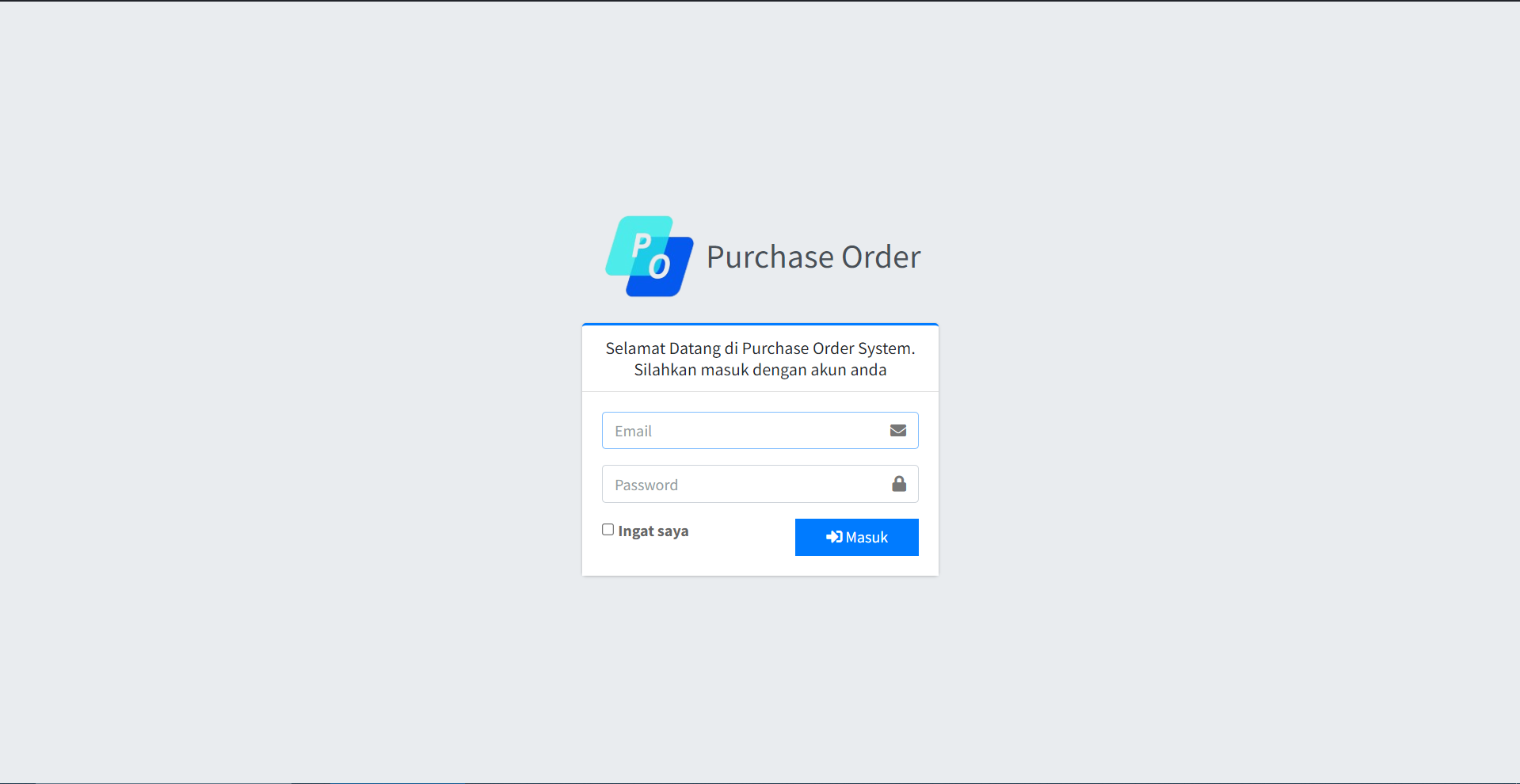 Purchase Order System